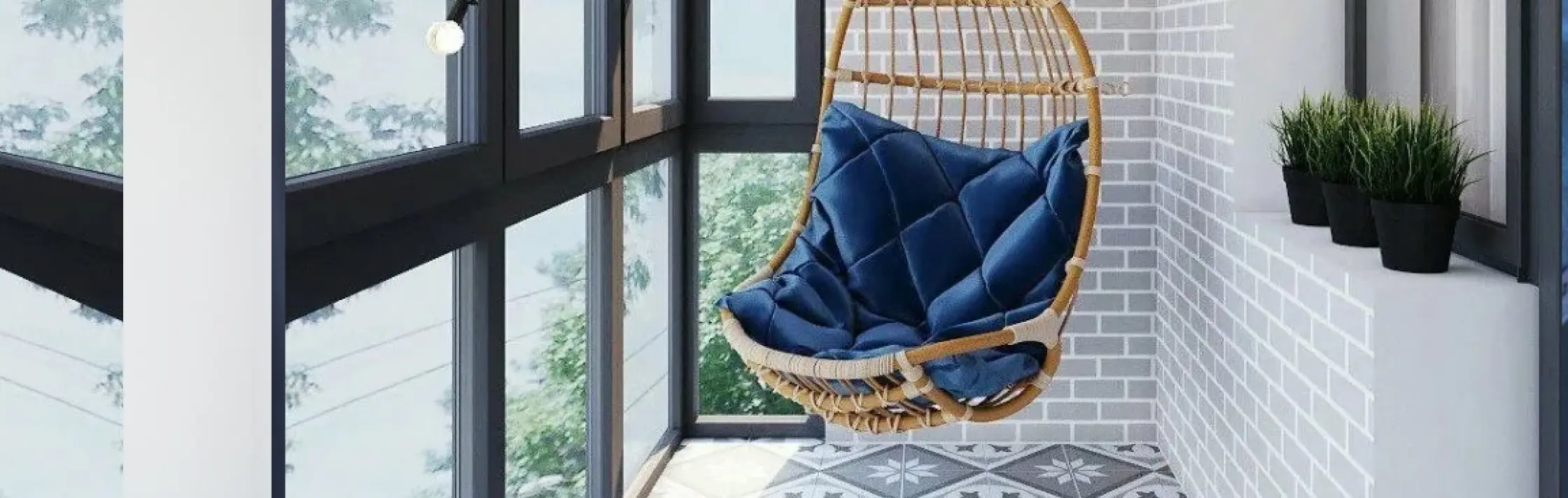 При заказе балкона «под ключ» — 2 подарка!