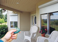 Рольставни с электроприводом